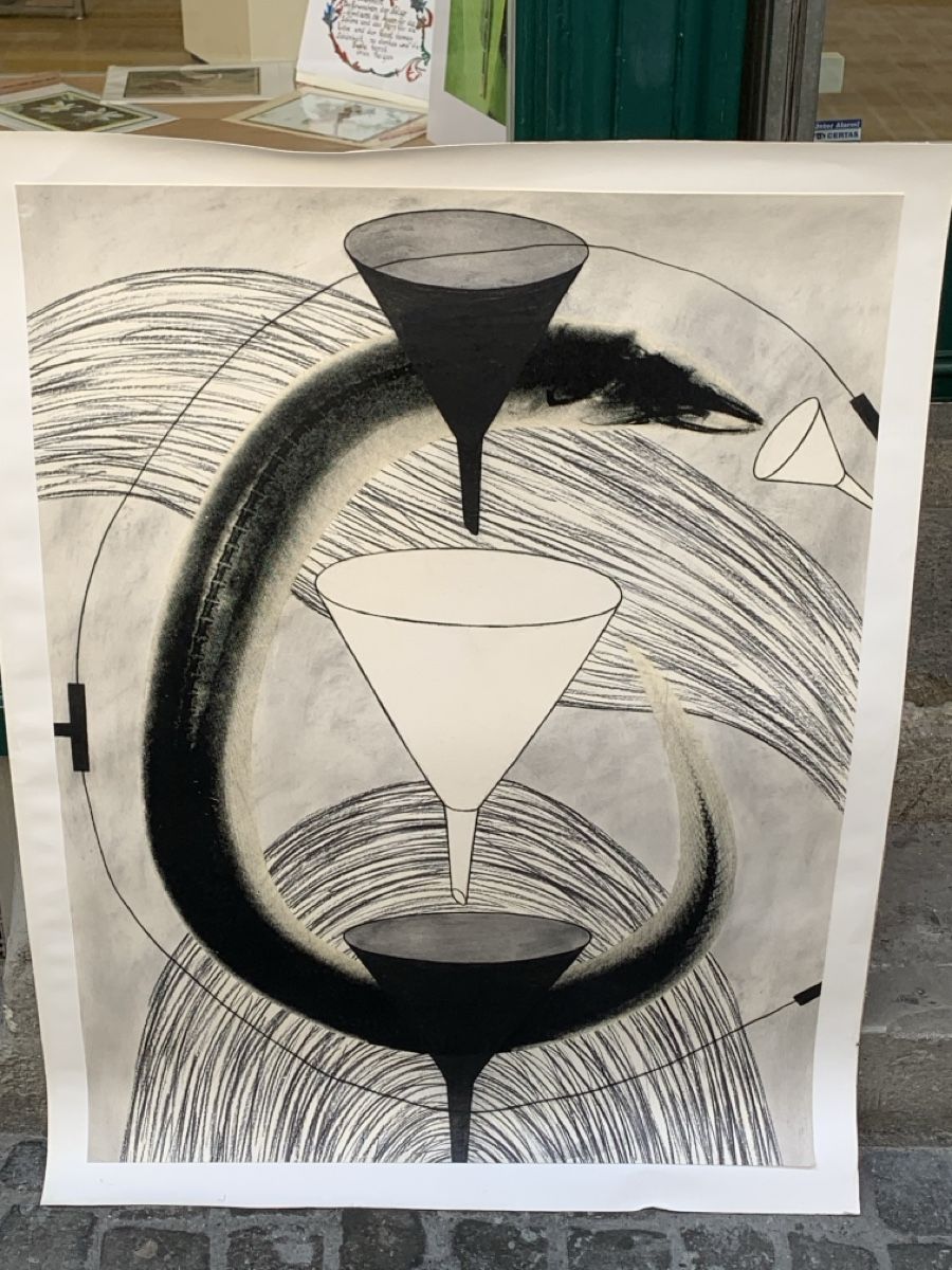 Tableaux: Gutes Abstrakt  – D'occasion à Wolfhalden par SecondAntique