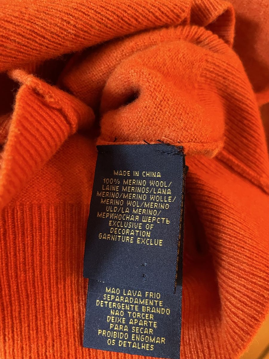 Ralph Lauren Maglioni & Felpe: Ralph Lauren Halfzip Pullover Merino Grösse M – Usato da Schaffhausen venduto da O.V. 2
