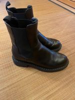 Schwarze Stiefeletten, Grösse 38