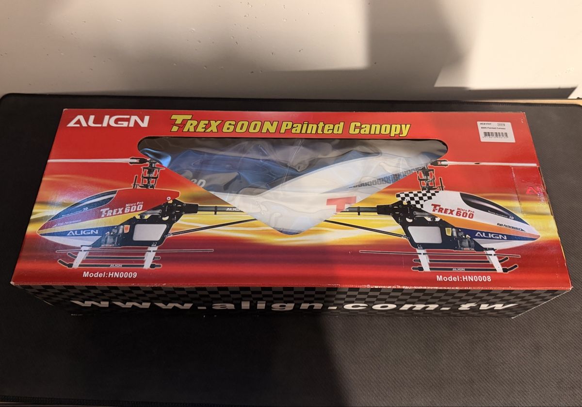 Align RC Kits de montage: Align Trex 600 Haube – D'occasion à Winterthur par R2D_Y7C