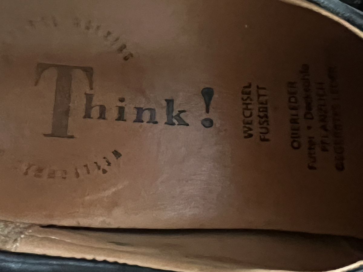 Think Damenschuhe: Think Halbschuh Sonne/Mond blau Gr. 39 – Gebraucht aus Kirchberg BE von wimmler 2