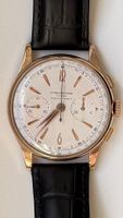 18 K Chronographe Ancre 17 Rubis Suisse Handaufzug