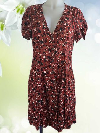 leichtes Sommerkleid Hemdblusemkleid NEU
