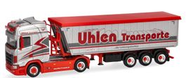 Uhlen Transporte Scania CS 20 Kippsattelauflieger Herpa 1:87