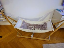 Amazonas Koala Babyhängematte mit Holzgestell + Einlage