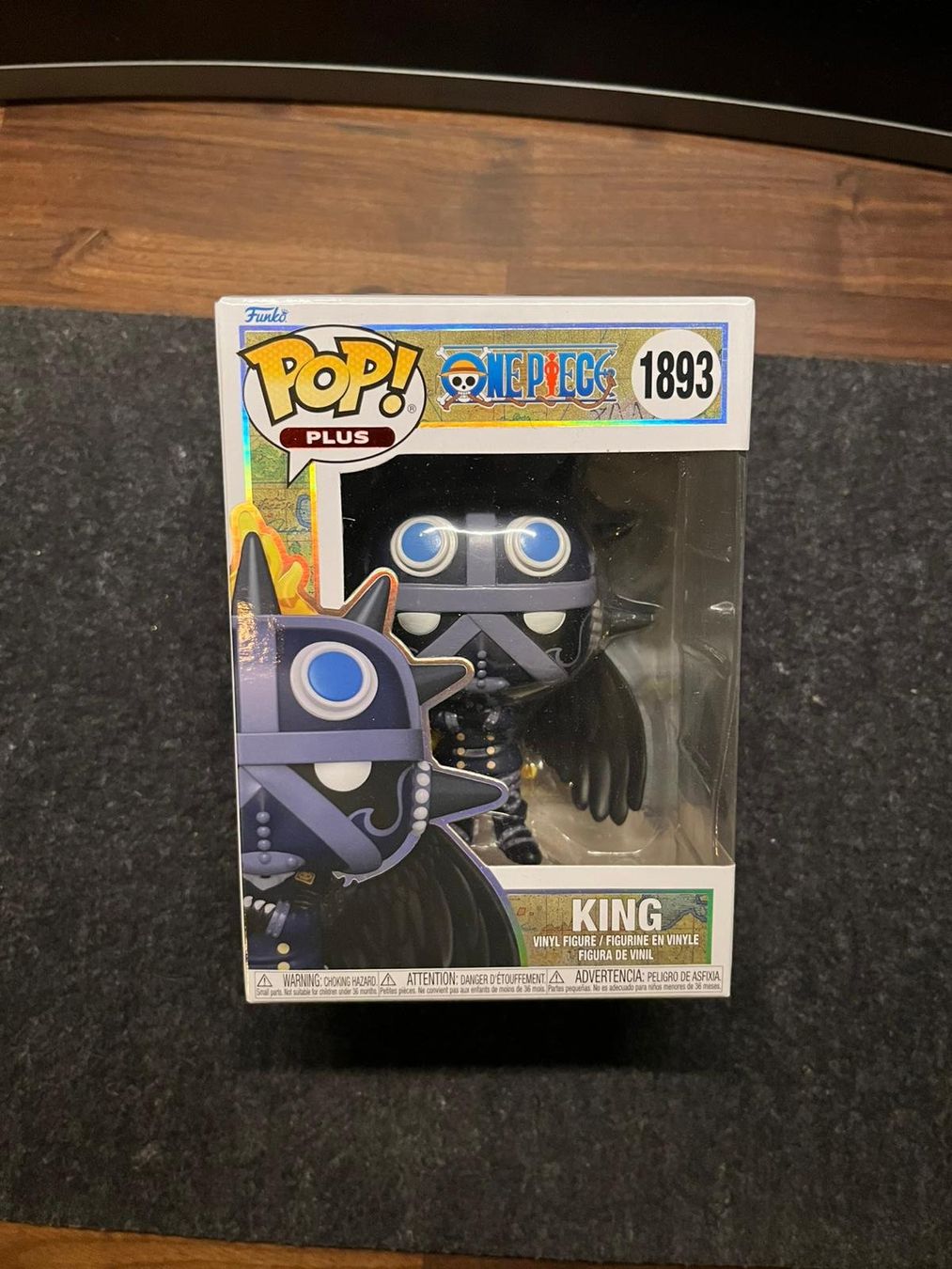 Funko Statuette: One Piece Funko Pop! King – Usato da Busswil BE venduto da ApolloLykaios