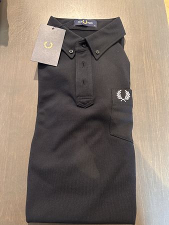 Fred Perry Poloshirt schwarz