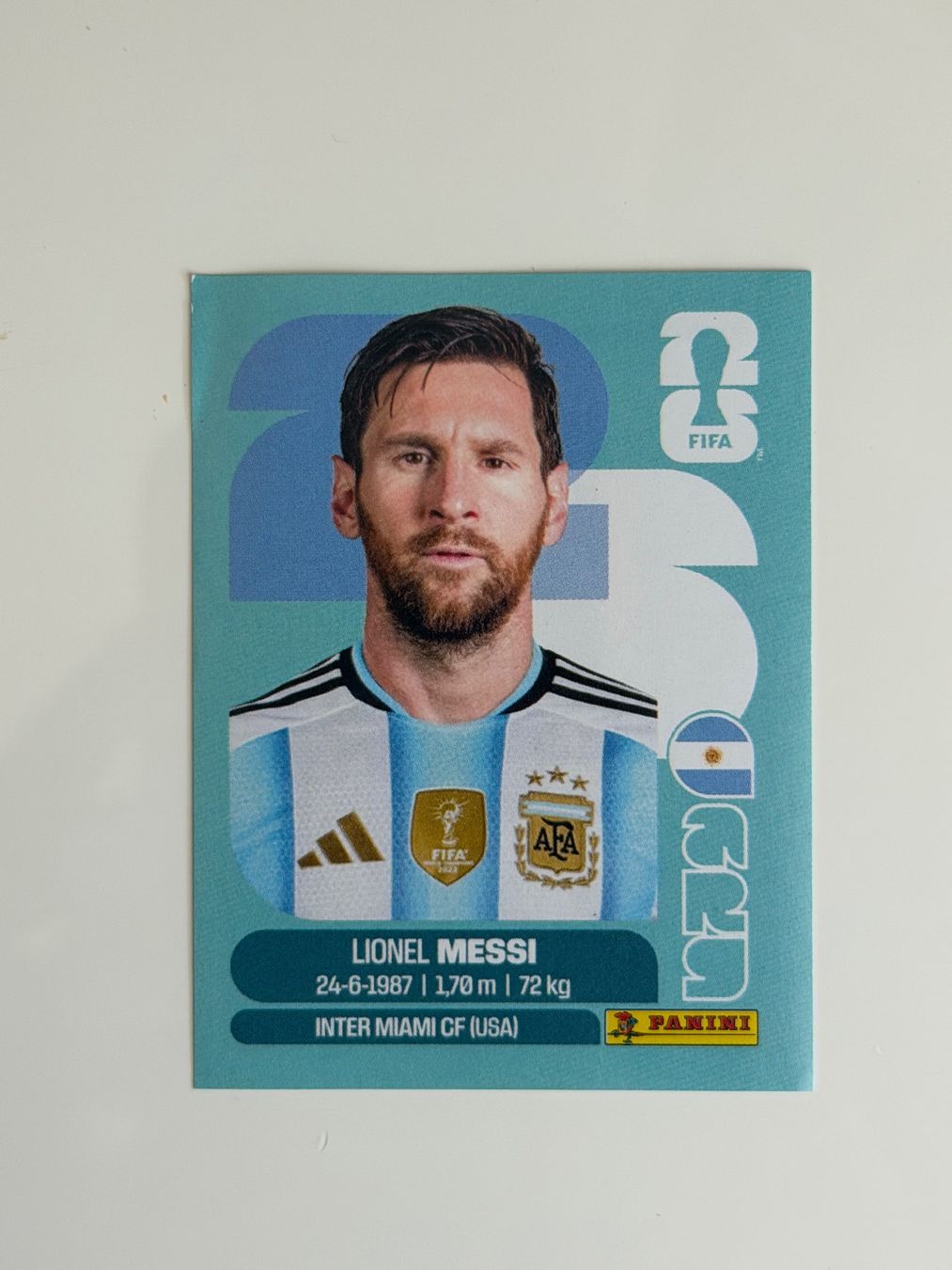Panini Sammelbilder & Trading cards: Messi ARG 17 version Europe – Neu (gemäss Beschreibung) aus Bussigny von VanCL