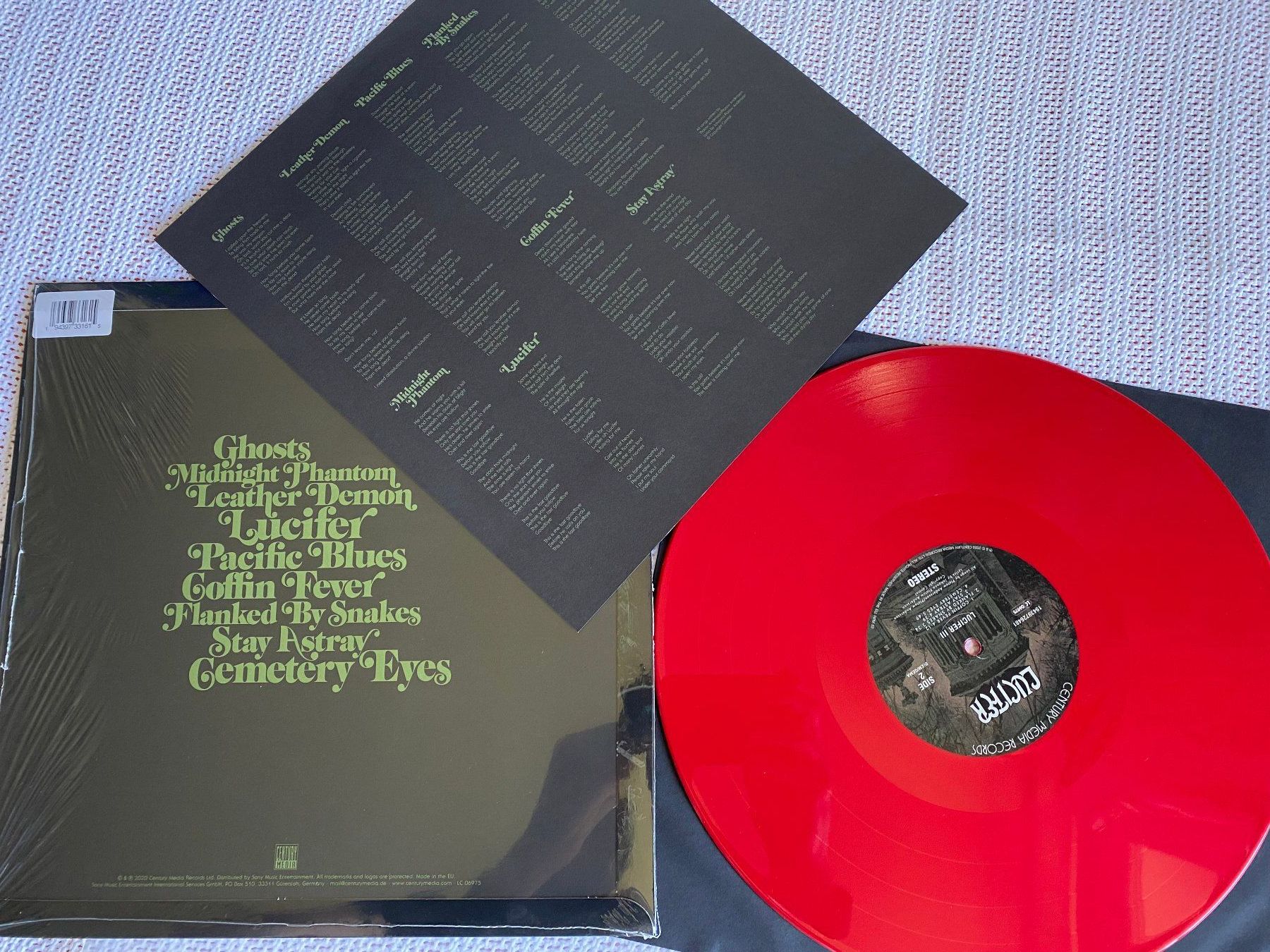 Dischi in vinile: Lucifer – Lucifer III / LP Red & CD – Usato da Basel venduto da Dinosauce 4