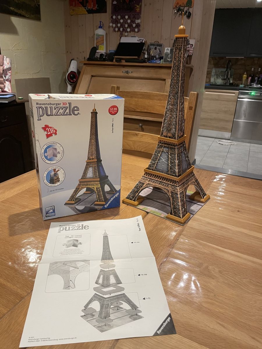 Ravensburger Puzzles: Puzzle 3D Tour Eiffel  – Gebraucht aus Martigny-Croix von jen_t9fp