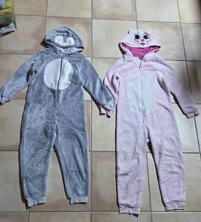 Lot habits fille 122-128  6-8ans