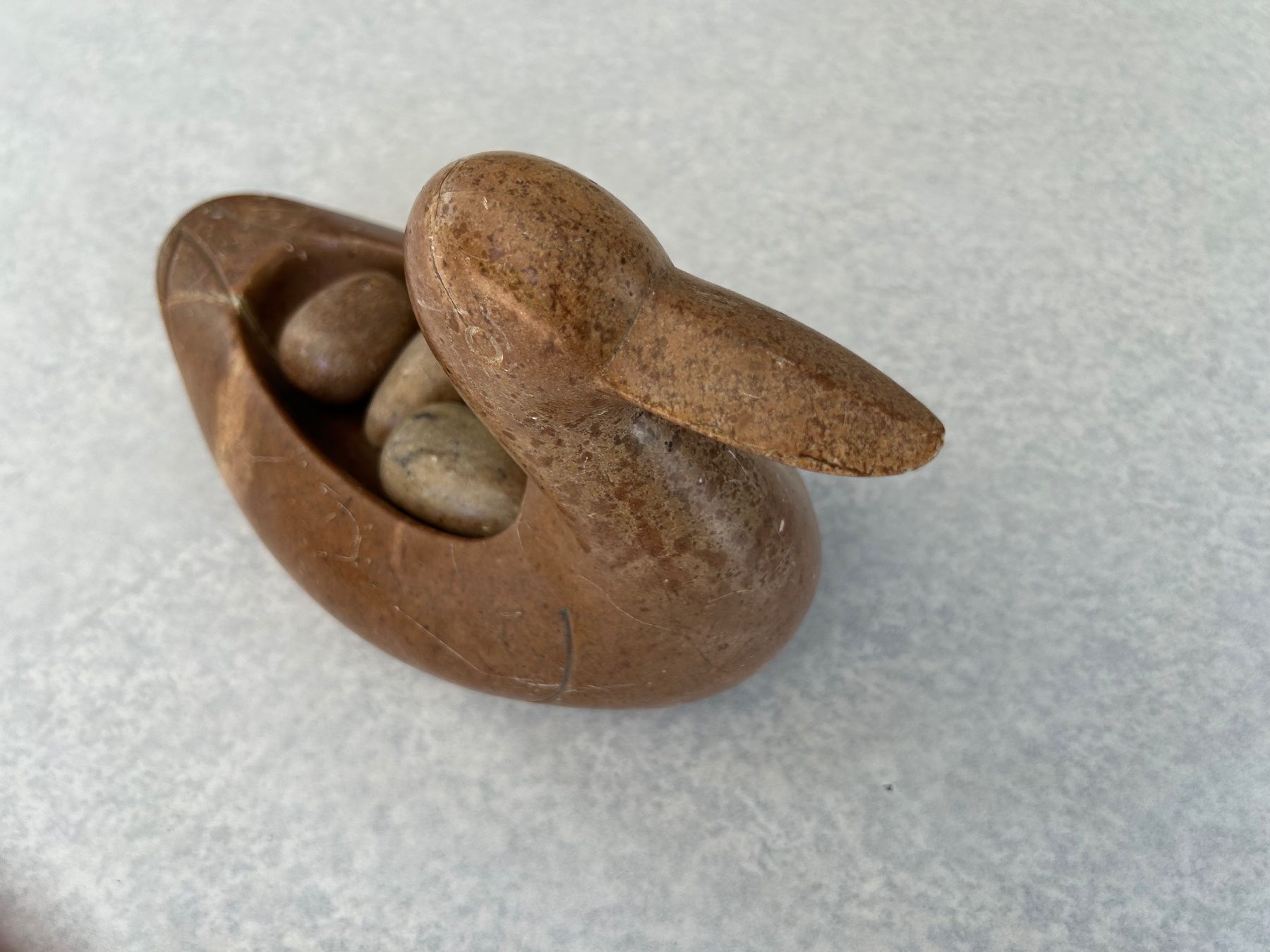 Skulpturen & Statuen: Steinskulptur Ente – Gebraucht aus Etzelkofen von Botti50 1