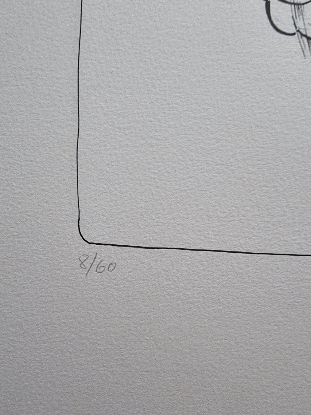 Grafica & Litografie: SCHMIDLI DIETER LITHOGRAPHIE SIGNIERT NUMMERIERT – Usato da Gersau venduto da grafik-kunst 3