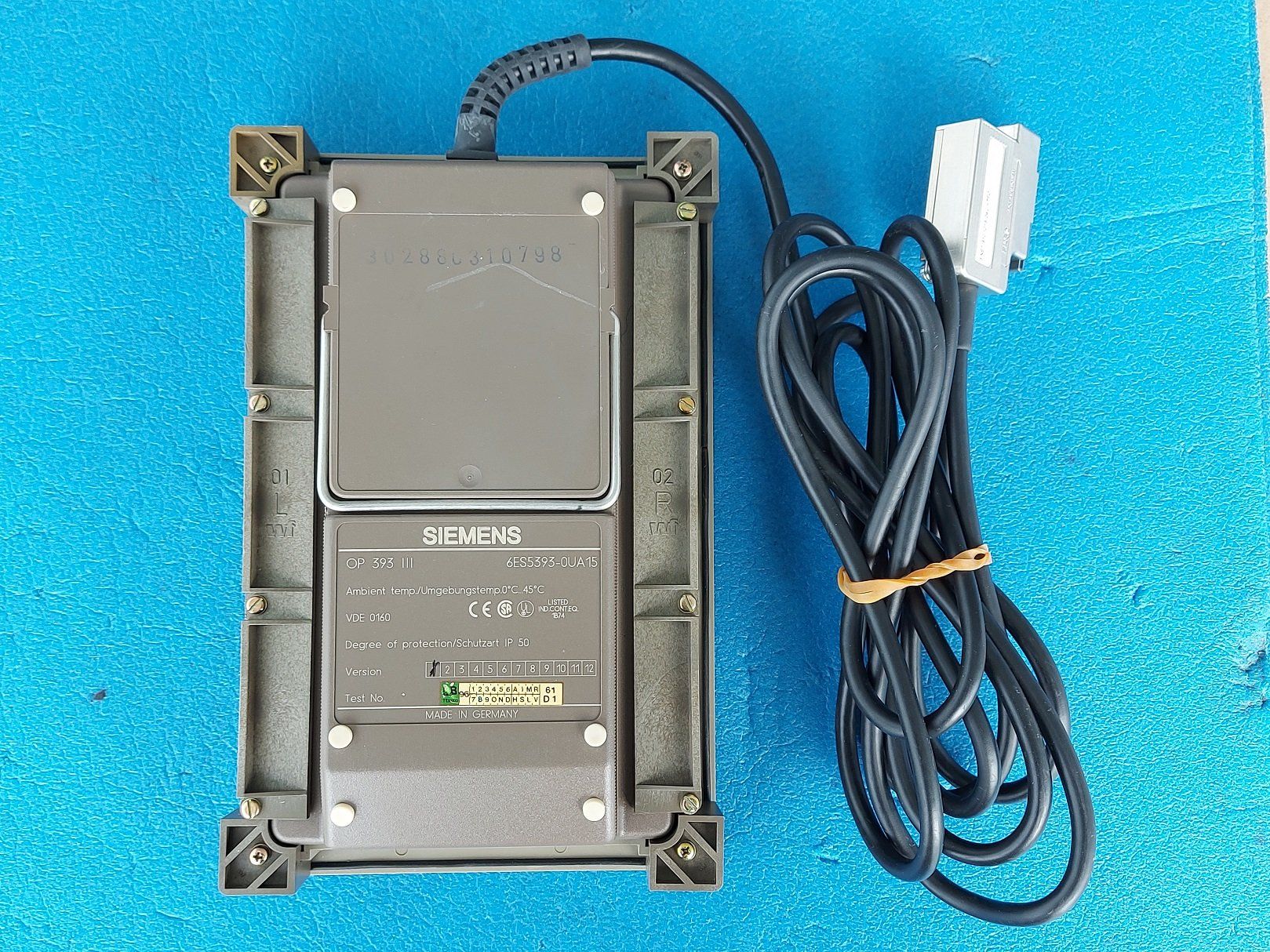 Siemens Elektronikbauteile: Siemens Simatic OP 393 - III Operator Panel 6ES5393-OUA15 – Gebraucht aus Schafisheim von Kef1 2