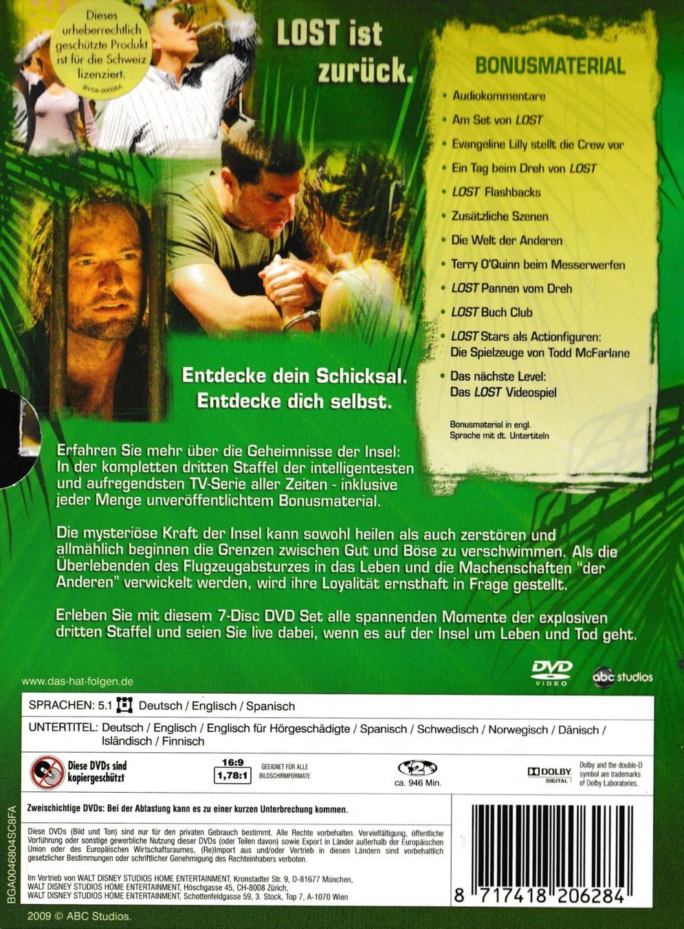 Tutti i DVDs: DVD - Lost Staffel 3 – Usato da Langnau am Albis venduto da MediaRescuerKeLoX 1