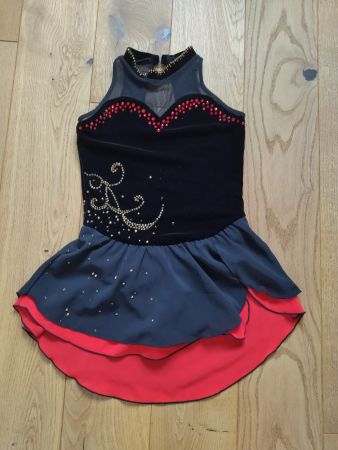 Kürkleid Eiskunstlauf