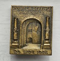 Svizzera, Spilla 1936, Pour la Defense Nationale