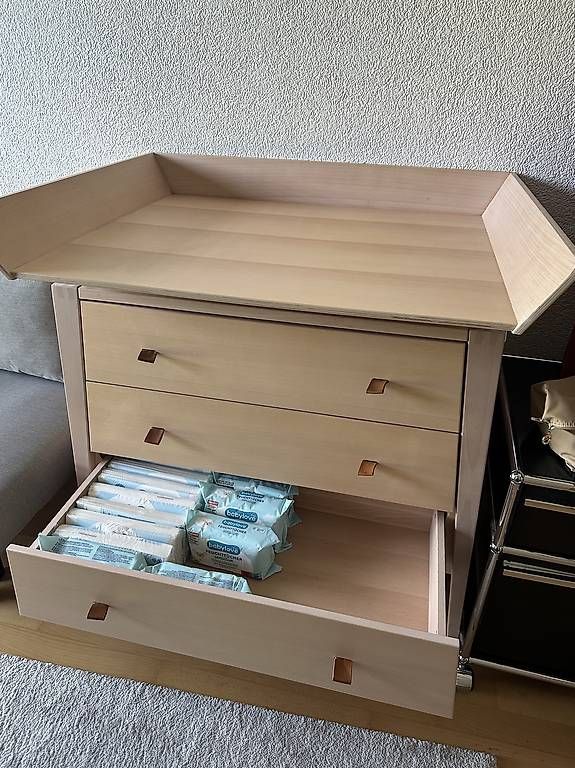 Tables à langer & accessoires: Wickelkommode Leander Linea – D'occasion à Bonstetten par locco_7 1