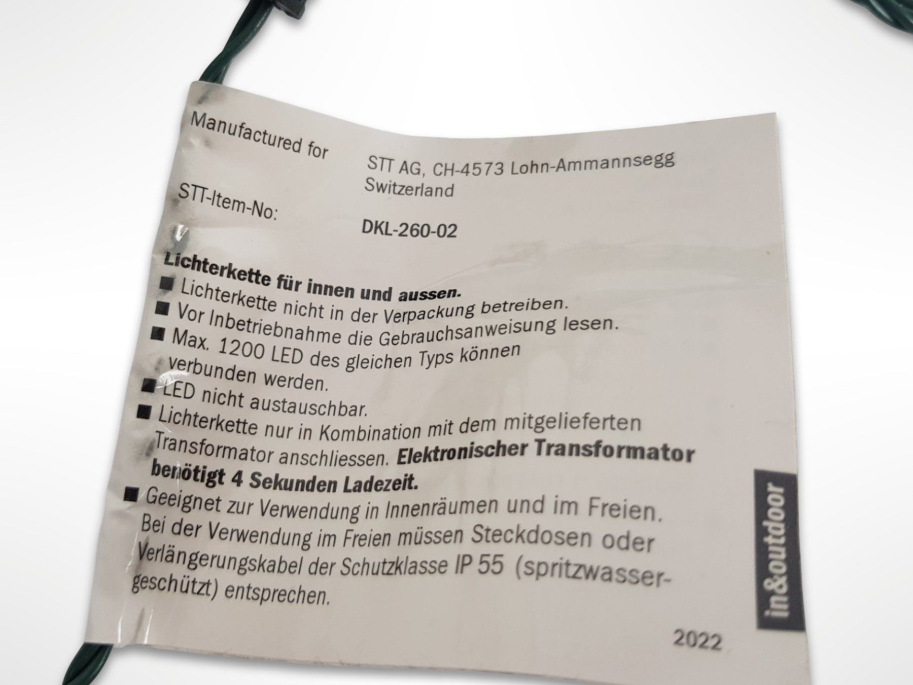 STT Lichterketten & Leisten: STT LED Connect String Lichterkette – Neu (gemäss Beschreibung) aus Suhr von Restwert_Suhr 4