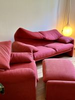 Cassina Maralunga Sofa, Sessel und Ottoman