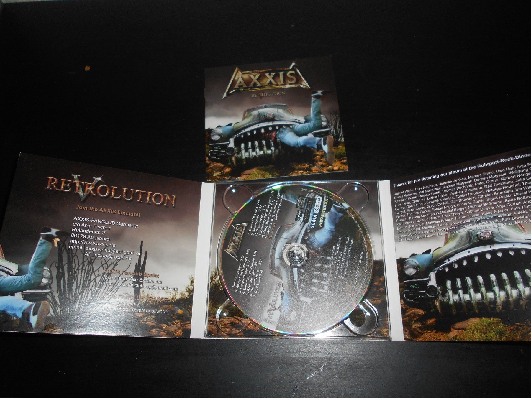 CD: Axxis – Retrolution / 2017 / Digi – Usato da Aarberg venduto da witchhunter01 2