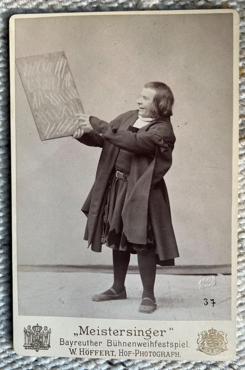 Richard Wagner, 7 Fotos von 1888, Cosima Wagner, Parsifal | Kaufen auf ...