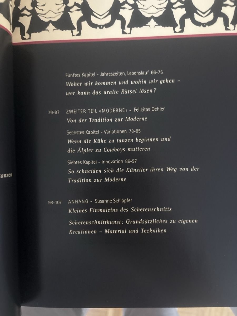 Livres: Schweizer Scherenschnitte Buch von Tradition zur Moderne – D'occasion à Schaffhausen par Reporter 2