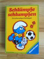 Schlümpfe schlumpfen - Würfelspiel 1983 / Zahlen 1-6