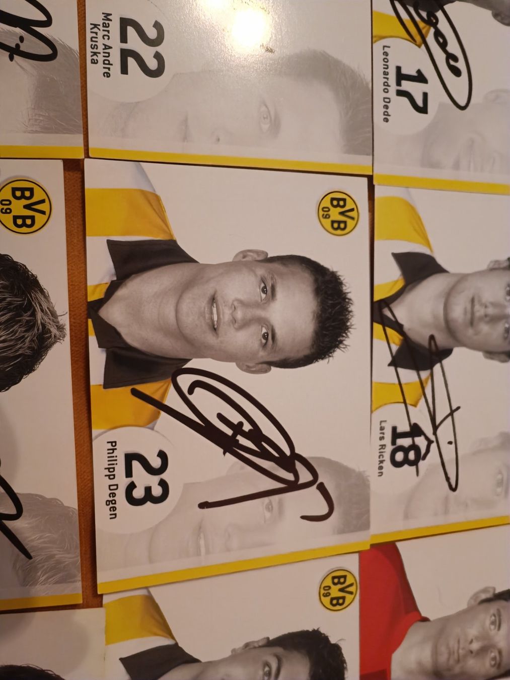 Autografi: 25x Borussia Dortmund - BVB Handsignierter Satz – Usato da Menziken venduto da Artographs 4