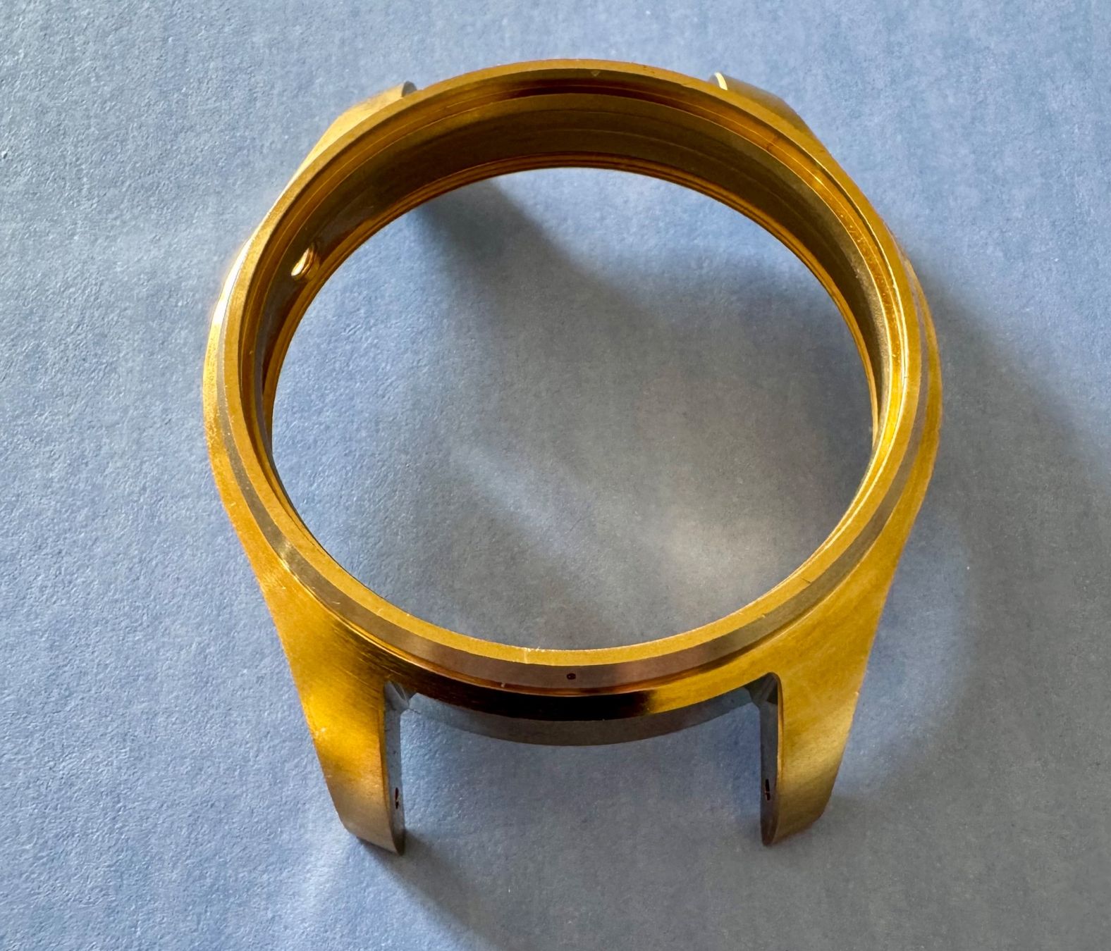 Orologi: 10 Stück Uhrengehäuse Goldfarben – Nuovo (secondo la descrizione) da Hermetschwil-Staffeln venduto da Mobile2013 4