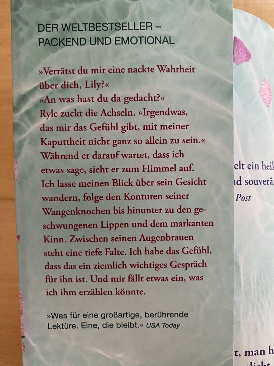 Libri: Nur noch ein einziges Mal - Colleen Hoover – Usato da Schwarzenburg venduto da Michellu 4
