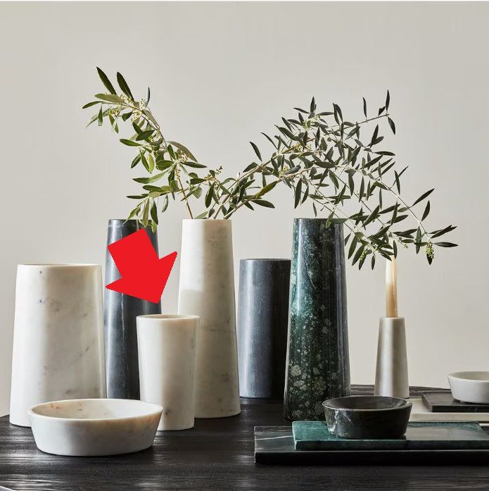 Vasi & Recipienti: West Elm Pure Foundation Marble Vase - white – Nuovo (secondo la descrizione) da Adliswil venduto da fashionholic 1