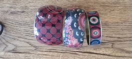 3er Set Armreifen von Desigual, Sommer-Look, Top Zustand