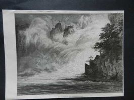 Rheinfall Xylographie