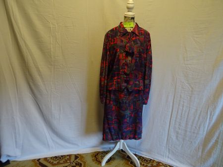 Kleid 2-teilig Grösse 44                               (K21)