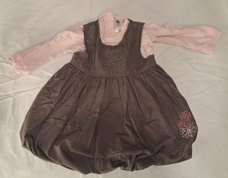 Robe + pull pour fille taille 68