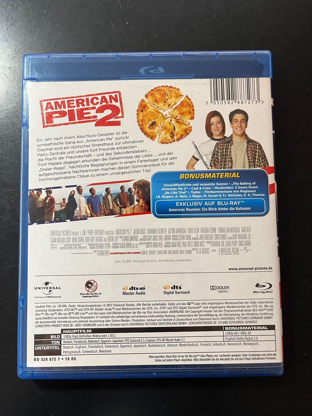 Tutti i DVDs: DVD "American Pie 2" – Usato da Grosswangen venduto da Vita500 1