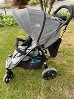 Joie Kinderwagen grau mit Zubehör gebraucht gut erhalten