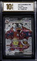 Pokemon Karte Glurak EX 2025 CHN GEM MINT 10