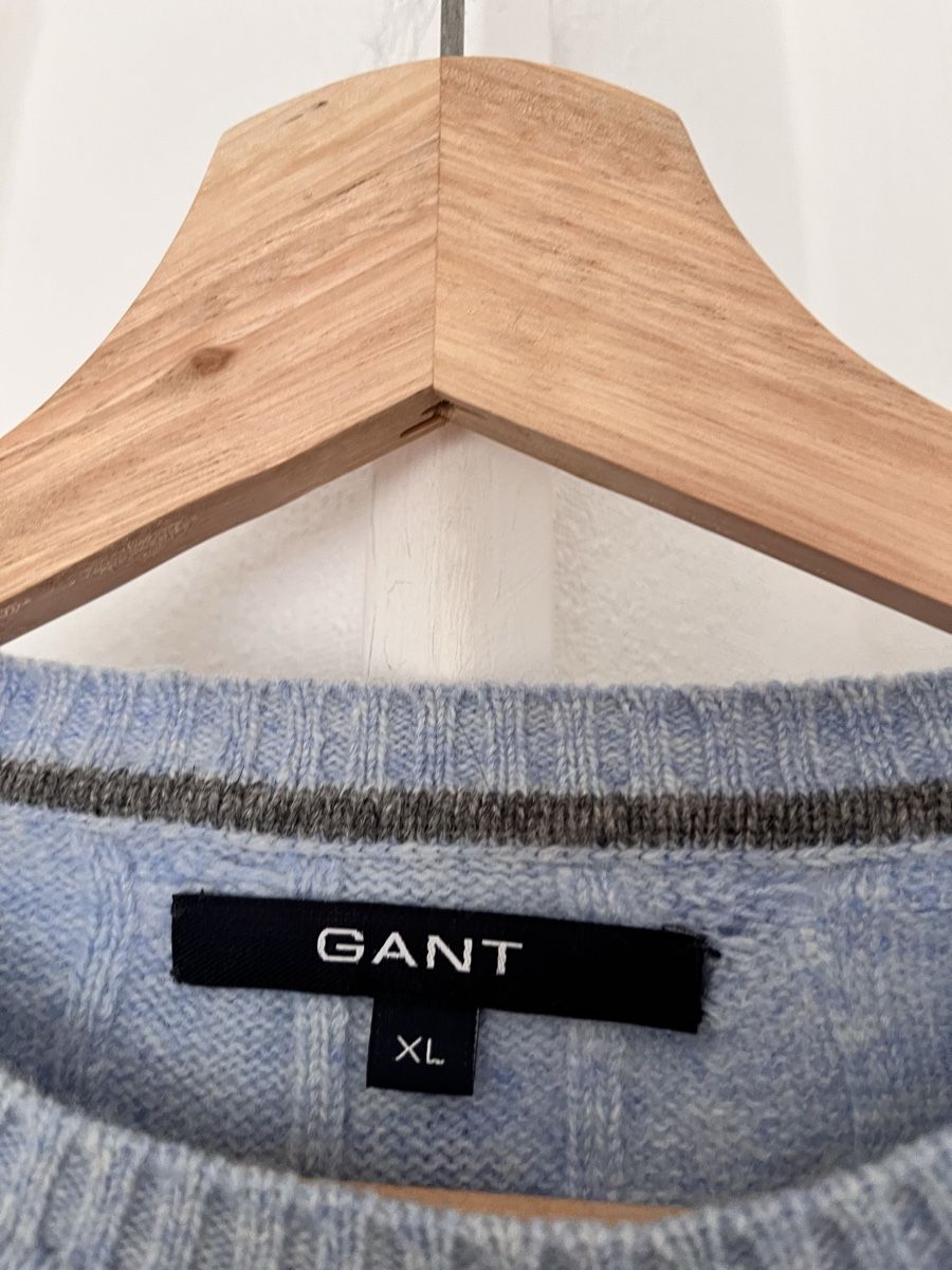 Gant Pullover & Sweatshirts: GANT Pullover Cable Knit Blue Size XL Used Condition – Gebraucht aus Lausanne von Danash 5