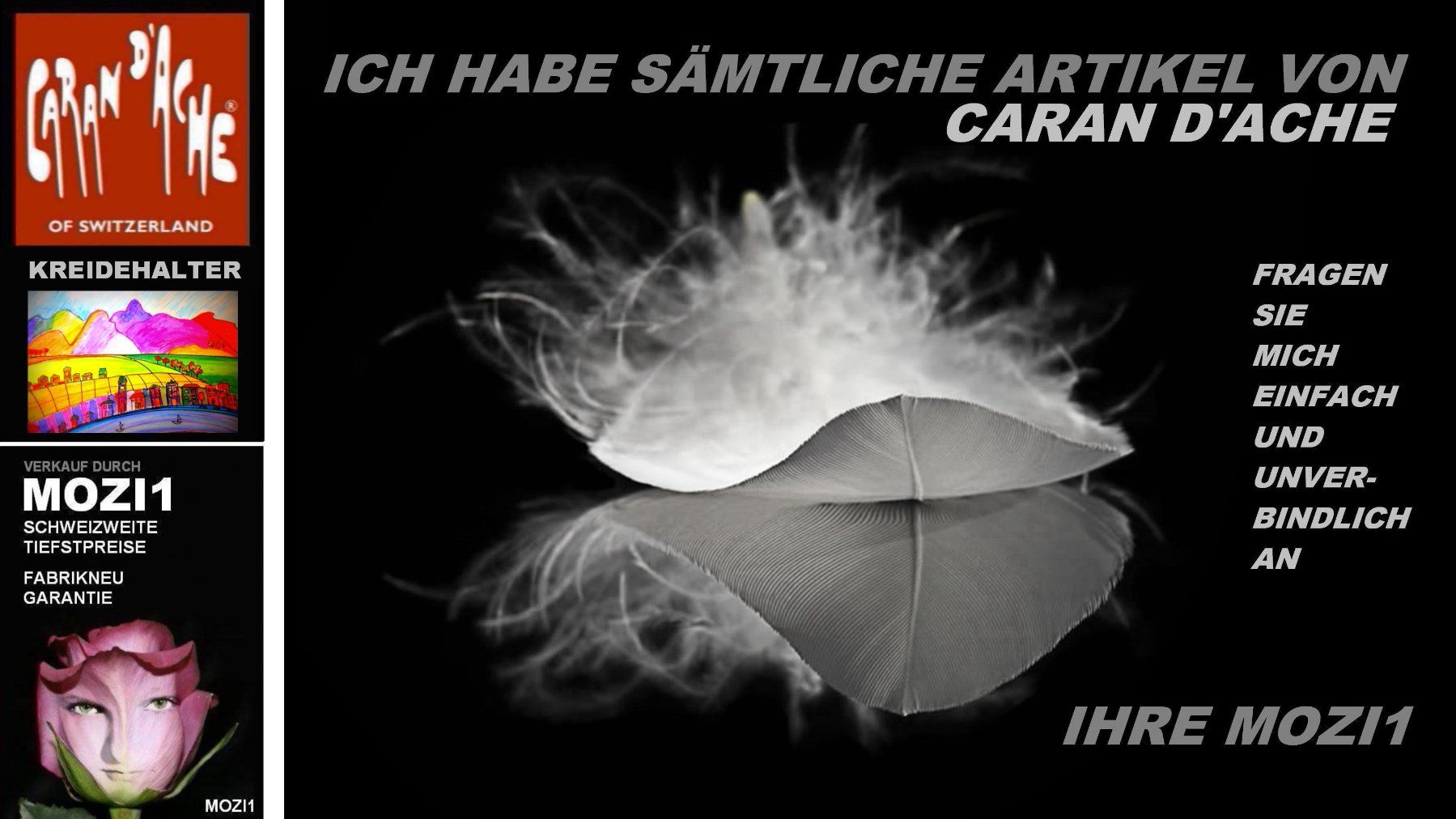 Caran D'Ache Matite, matite colorate & gessi: AKTION = 12.009 Fixpencil Kreidehalter Pastelle Caran d'Ache – Nuovo e nell'imballaggio originale da Strengelbach venduto da Mozi1 7