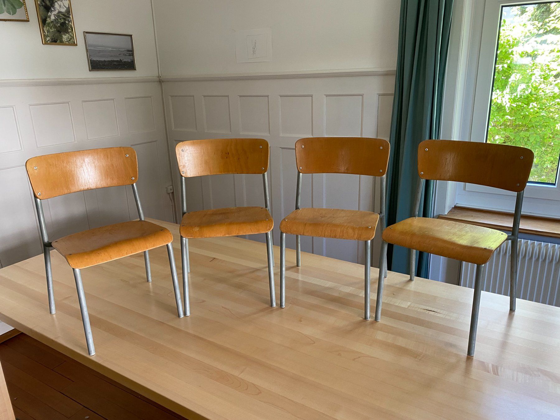 Chaises: Kinderstühle, 4er Set – D'occasion à St. Gallen par Ildefons