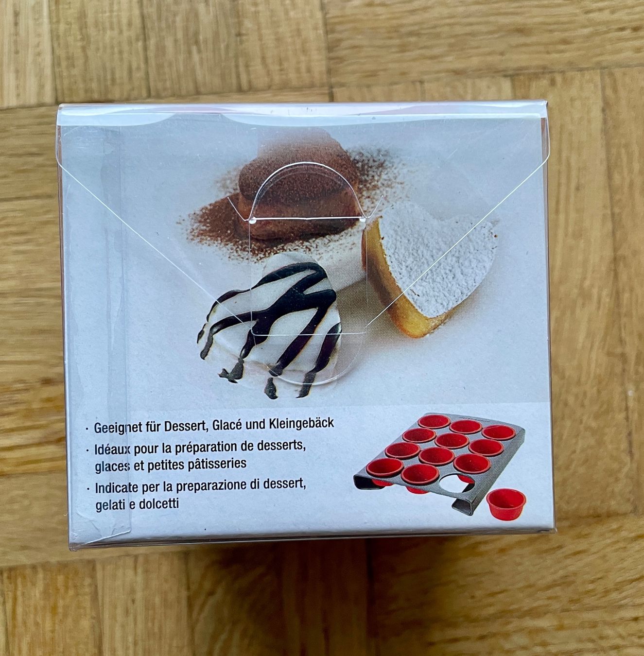 Migros Backformen: 6 Silikonförmchen Herz, NEU – Neu und originalverpackt aus Gümligen von soleil149 1
