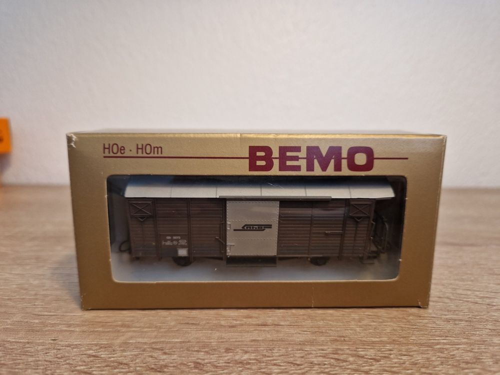 Bemo Modelleisenbahnen: Bemo 2250 175 Güterwagen RhB H0m – Gebraucht aus St-Aubin-Sauges von tantome 5