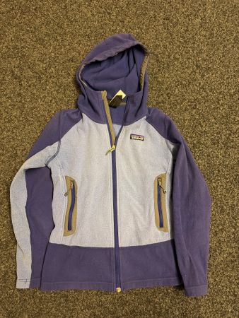 Patagonia Fleece Jacke mit Kapuze, Damen Grösse S Top!