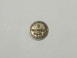(2928) Bern 1Rappen 1836 Stgl