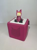 Toniebox pink mit Figur ohne Kabel Tonies