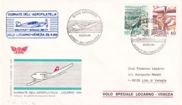 Tag der Aerophilatelie 29./30.4.89 Locarno