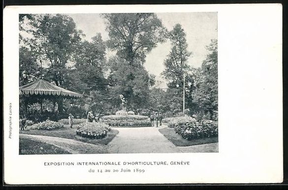 Cartoline postali: Genève, Exposition International D'Hort – Usato da Berlin venduto da bartko-reher