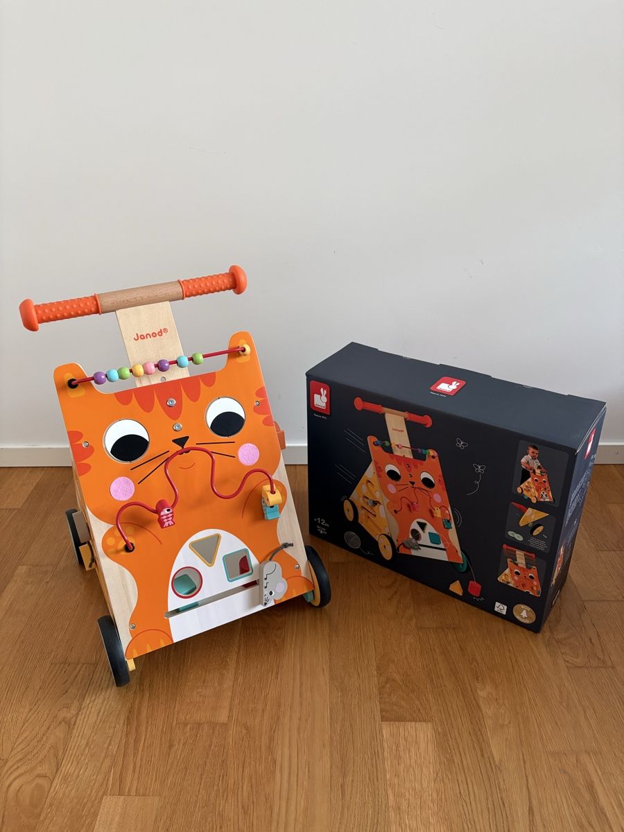 Janod Veicoli per bambini: Lauflernwagen Katze Multi-Activity Janod – Nuovo (secondo la descrizione) da Luzern venduto da riskas_inc